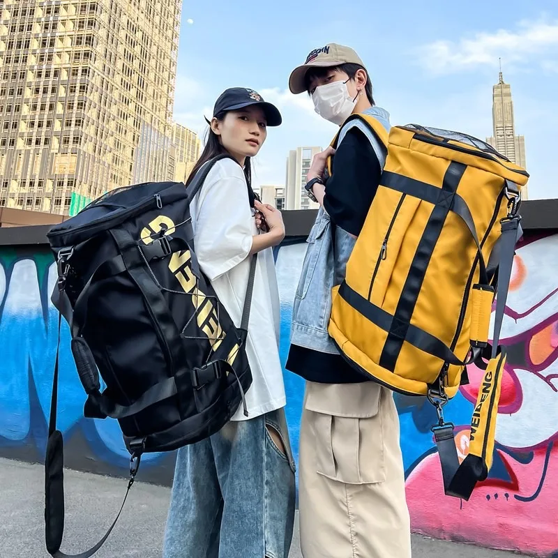 حقيبة ظهر قماشية للسفر للرجال والنساء ، حمل ، حقائ...