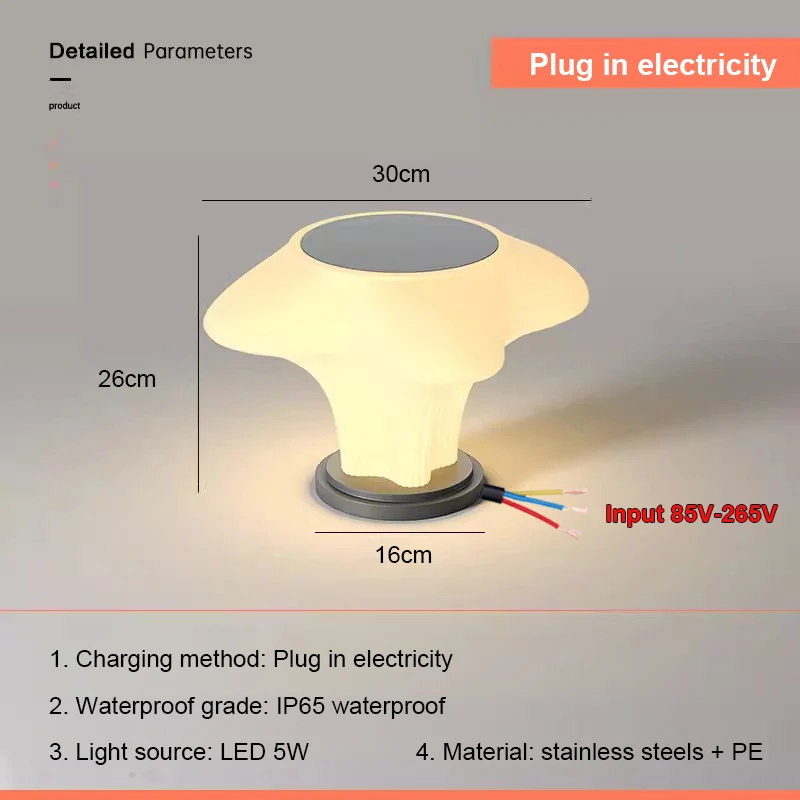 30cm Plug in elect