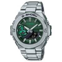 Men's Electronic GST Watch Full Function LED Alloy Large Dial World Time Full Function 500 Oak Series 1