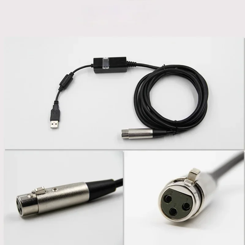 USB Microphone Cable 3m Microphone Cable Computer USB To XLR Microphone  Connect Computer Cable Audio Cable Adapter - AliExpress