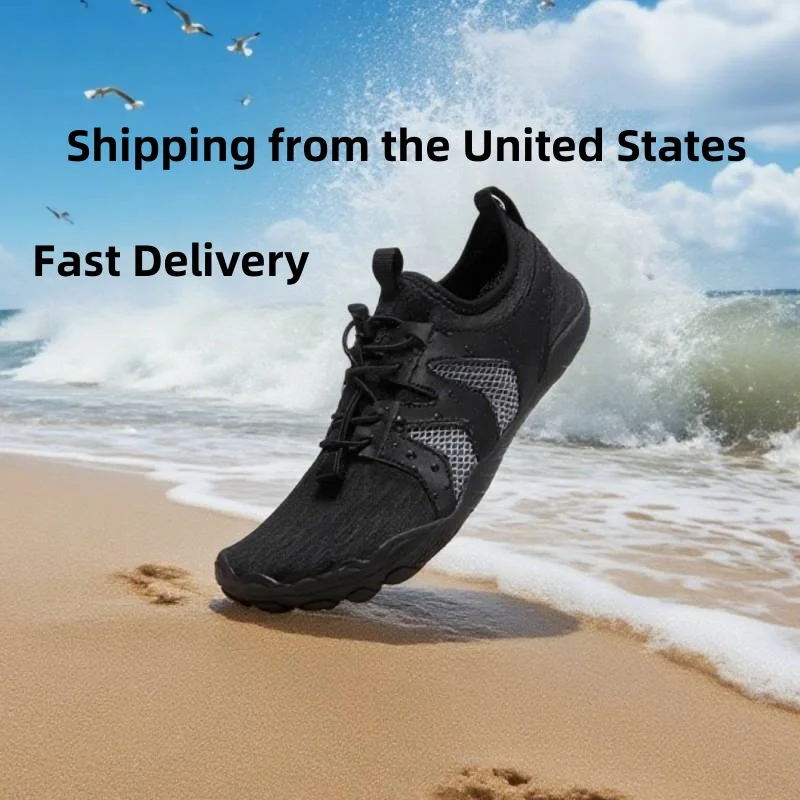 New Men Women Water Shoes Beach Aqua Quick Dry Non-slip Wading Sneaker Swimming Breathable Five Finger High-Quality Runner Sport