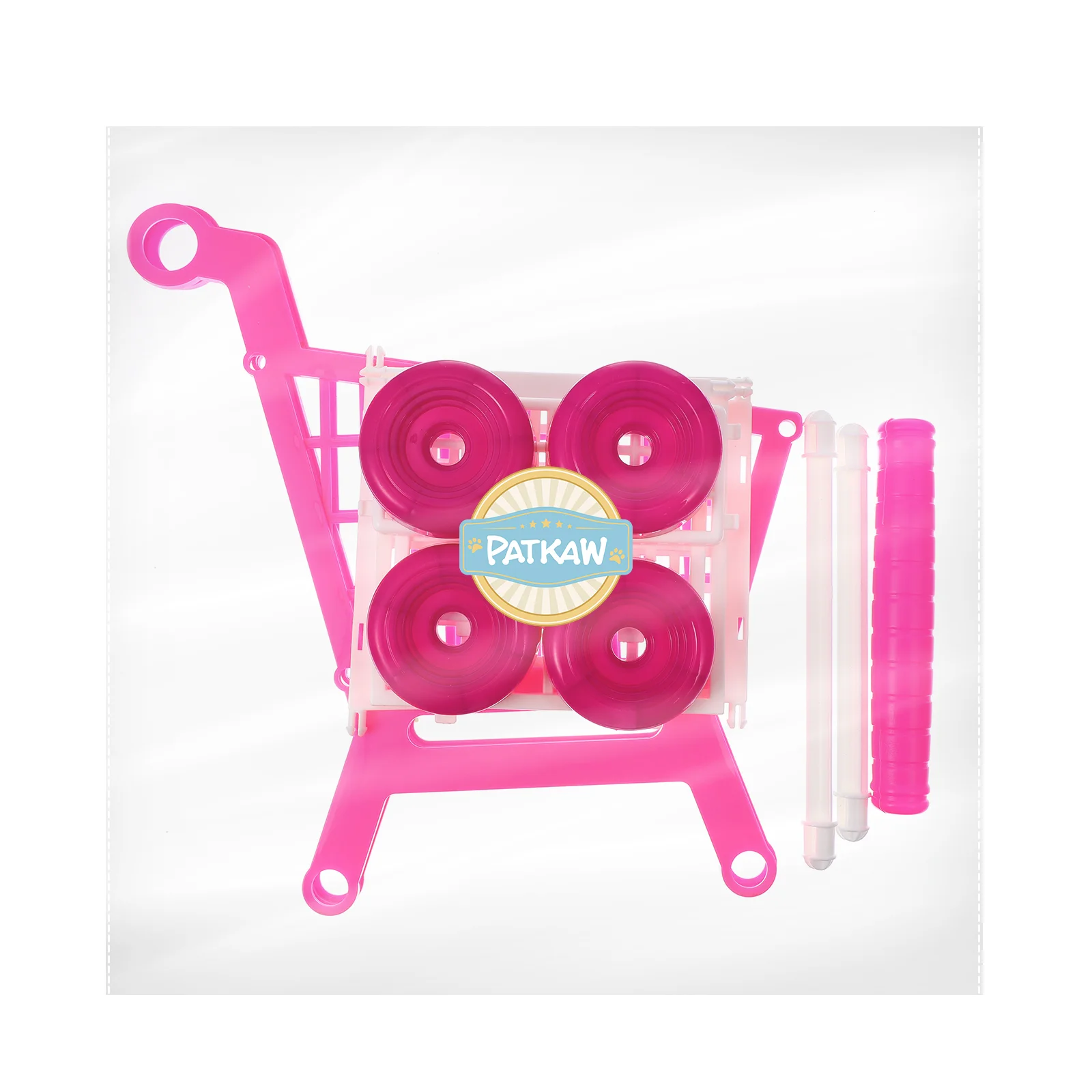 Simulation Shopping Cart Toys Children Kids Supermarket Plastic for Grocery Toddler Toddlers 5