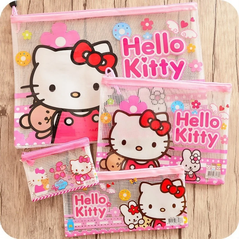 

10 шт., Мультяшные фотообои с рисунком Hello Kitty