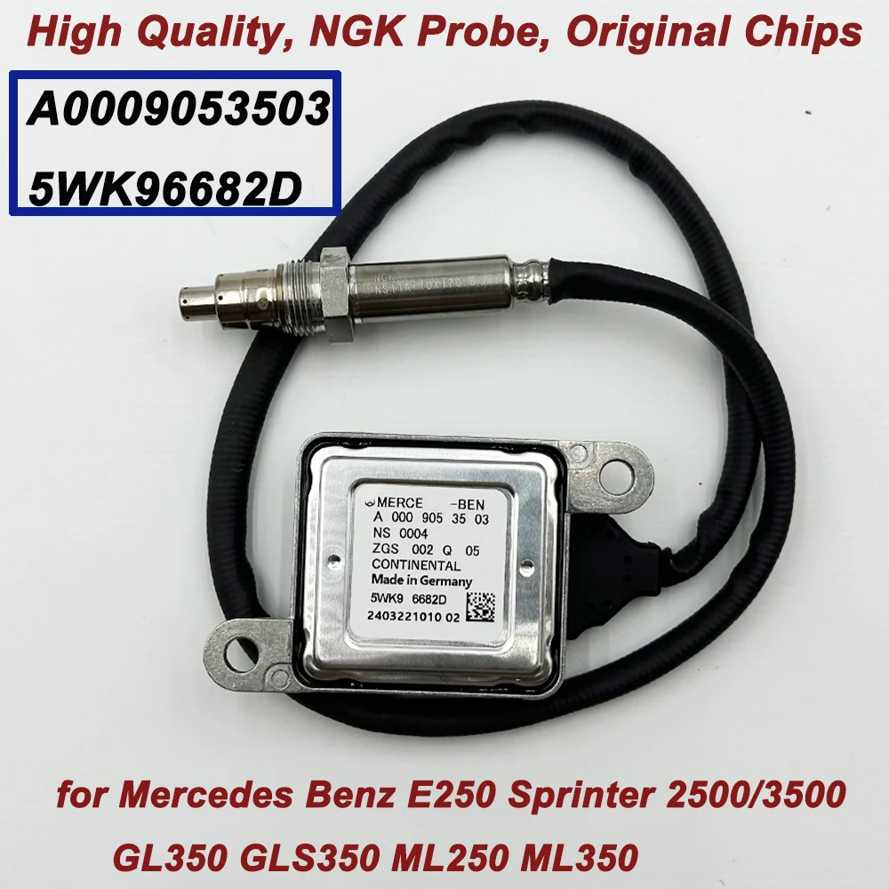 

High Quality Chips for NGK Probe Nox Sensor For Mercedes BenzW205 W164 W166 X164 Sprinter GL350 A0009053503 5WK96682D 0009053503