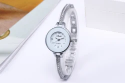 Hot fashion personality design bracelet type watch quartz female watch