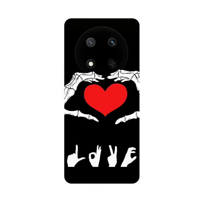 Cute Soft Silicone Shockproof Back Case for Smartphones - TPU Protective Cover