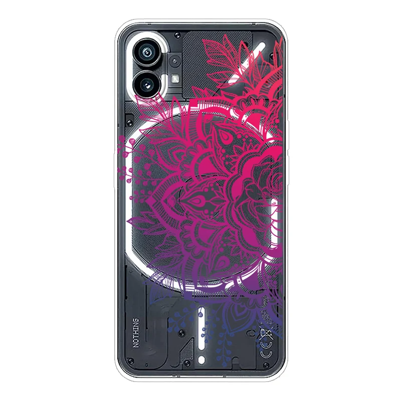 Custodia Protettiva Per Nothing Phone (1) Con Anello Girevole 360° - Cover Antiurto In TPU Morbido E PC Rigido, Antiscivolo, Colore Nero - 2