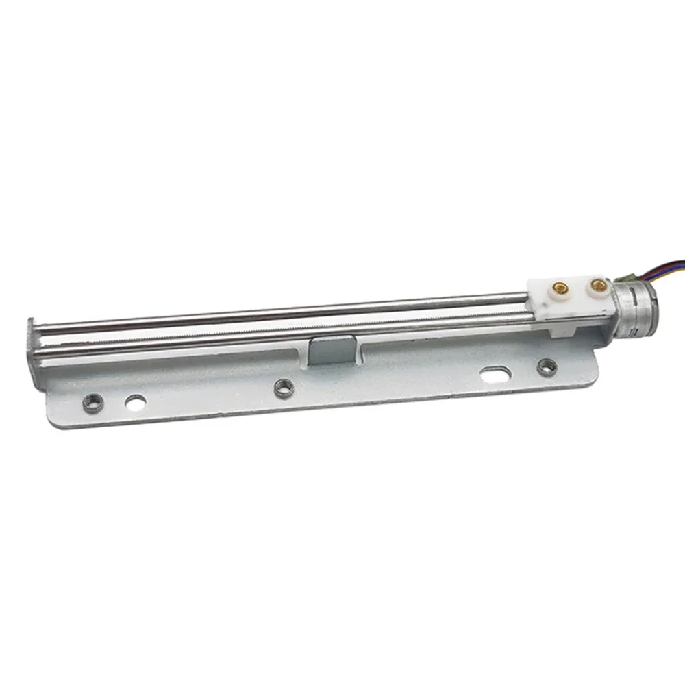 Mini Motor de Passo com Porca Atuador Linear Faça Você Mesmo Impressora 3d Fases Fios 122 mm 15 mm