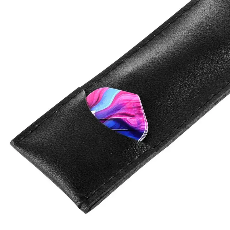 1 Set (Darts) Accessories Carry Case Wallet Pockets Holder Bag Storing Bag Black