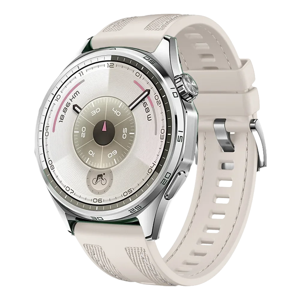 Versatile 22mm Nylon and Silicone Watch Strap Bracelet