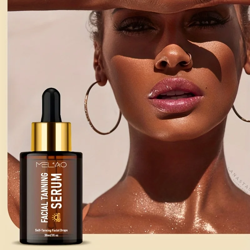 Self Tanning Lotion Skin Tanning Cream MELAO Sublime Bronze Self-Tanning Serum Self Tanner Fast, 1 Hour Sunless Tanner Serum, No Fake Tan Smell