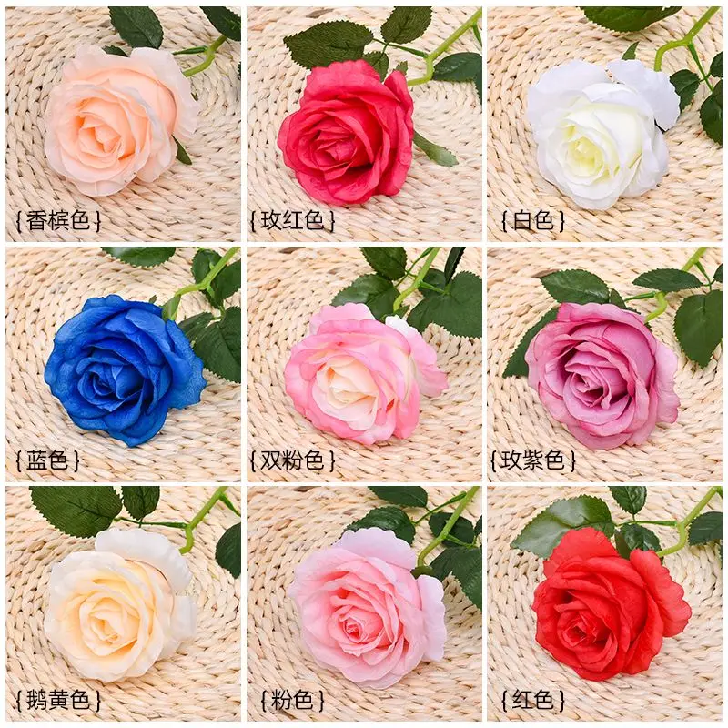 

10 шт., декоративные розы для украшения дома, свадьбы, дня рождения