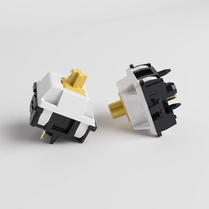 Interruptor Silencioso Tátil Akko Penguin Compatível com Teclado Mecânico mx Pinos 45 Pcs - Imagem 2