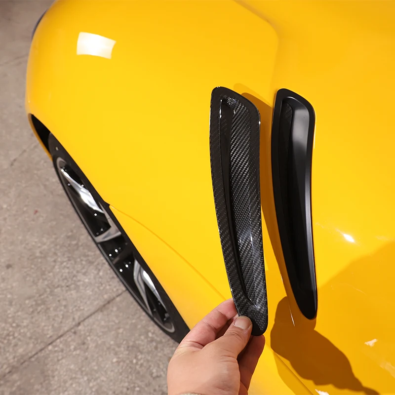 For Toyota Supra A90 2019 2020 2021 Car Hood Vents Trims Hood Vent Air Flow Intake Body Kits