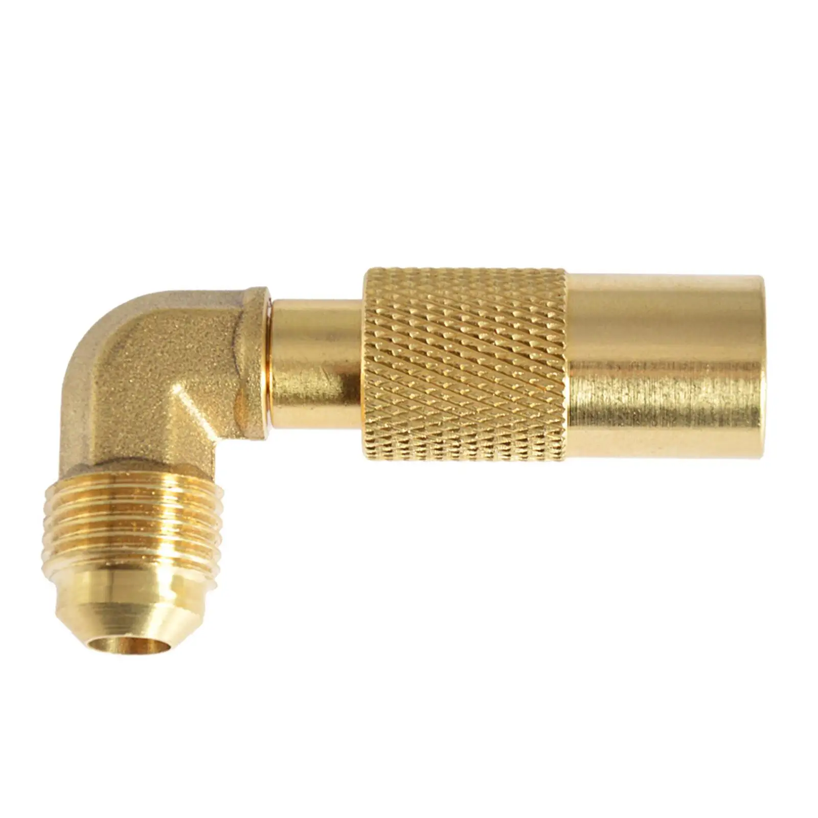 Propane Elbow Fitting Conversion Fitting Propane Gas BBQ 3/8" for Tabletop Grill 17 inch and 22 inch Adapter Replace