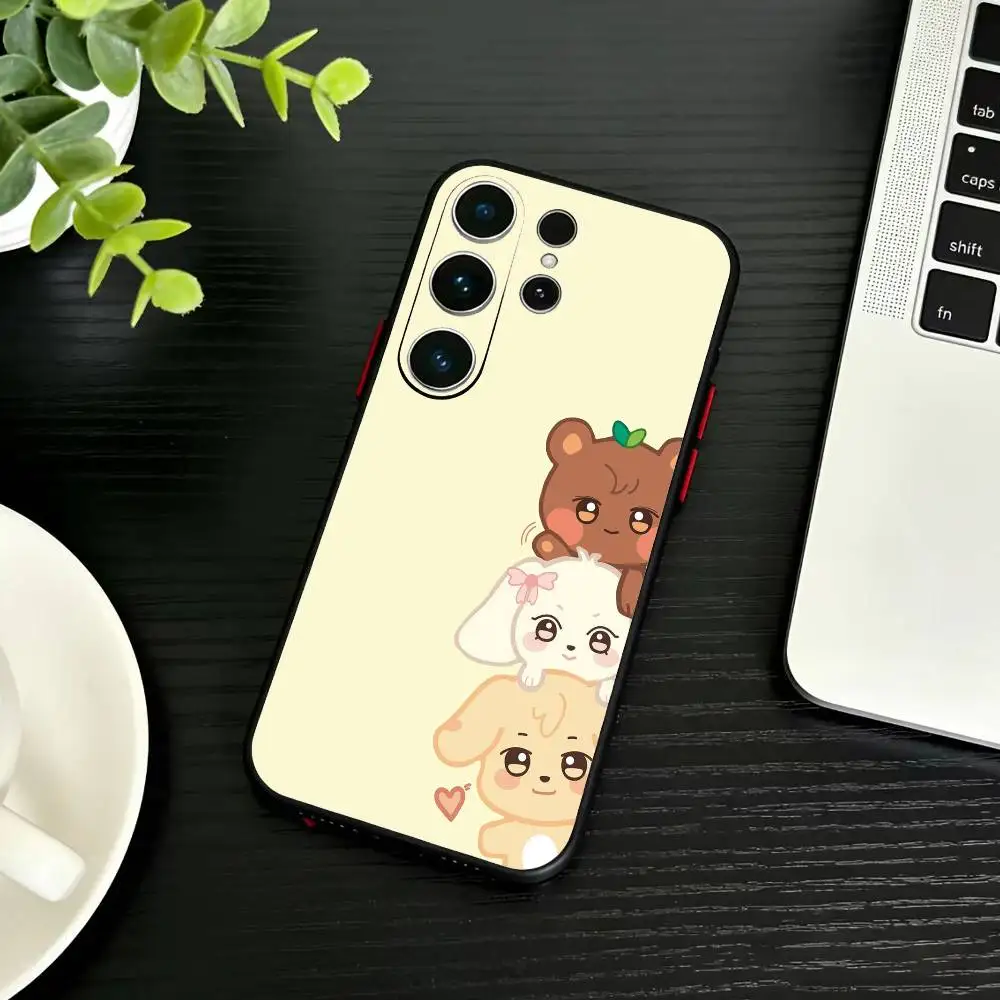 Kpop ATEEZ Black Soft Phone Case