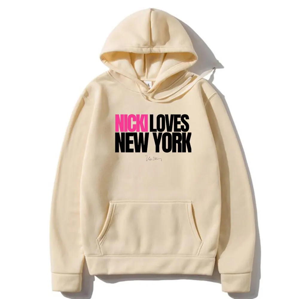 Nicki Minaj GAG CITY Pink Friday 2 Tour 2024 Print Hoodie Men Women Fashion Oversized Streetwear Male Hip Hop Pullover Hoodies