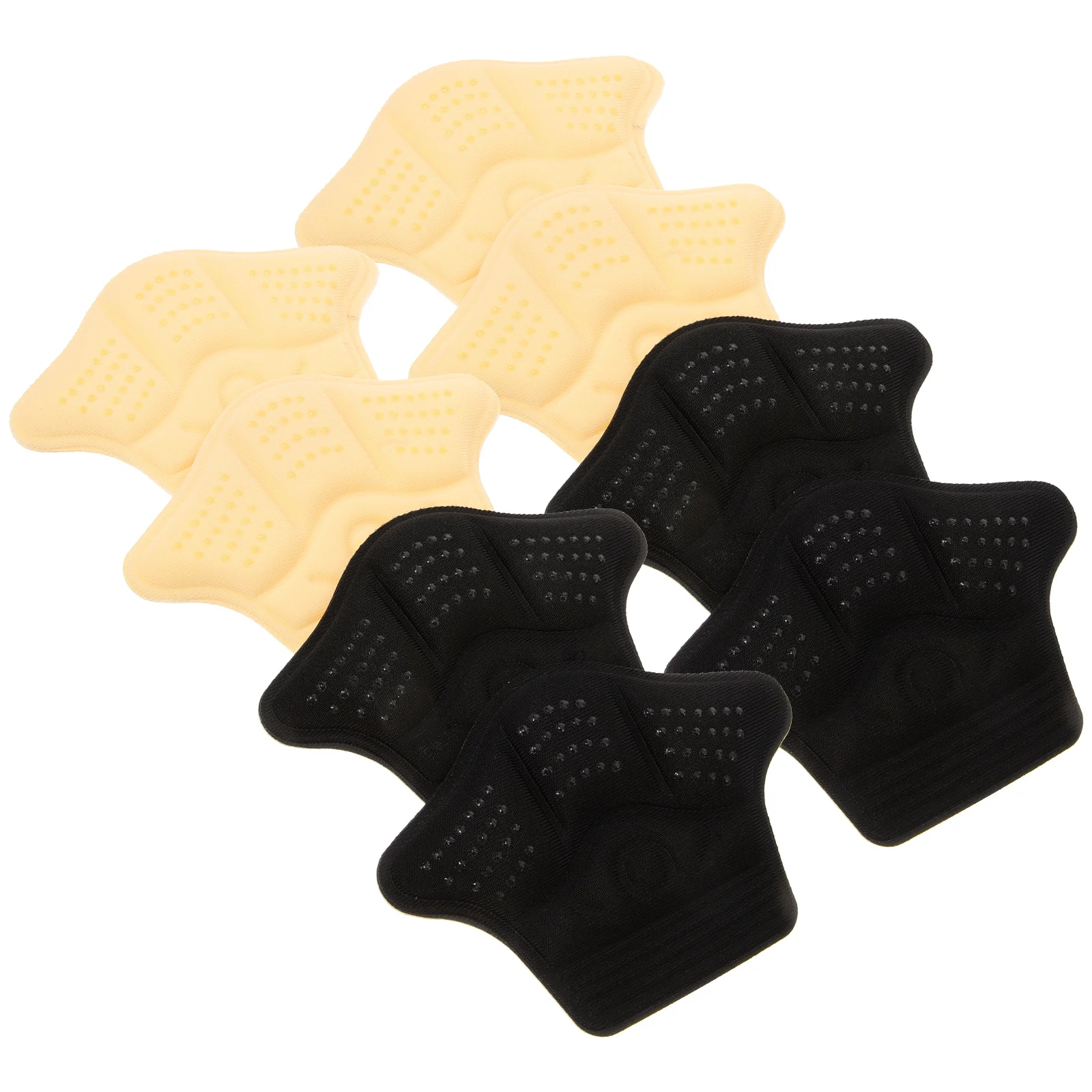 

4 Pairs Non-heel Stickers Shoe Insoles Grips Pads for Shoes Sports Toe Inserts Too Big Self-adhesive Tape That Are