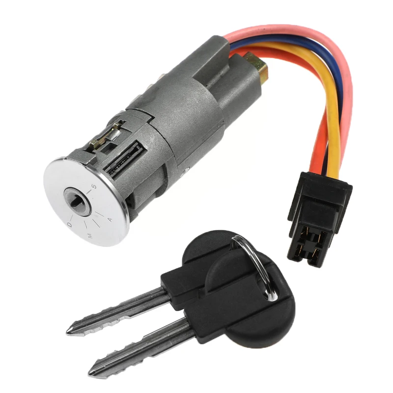 Ignition Starter Switch Barrel Lock With 2 Keys For Citroen C15 2000-2006
