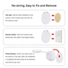 LED Wall Sconce,Human Body Sensing Night Light, Spotlight with 3 Color Temperature & 3 Brightness Level 180°Rotate, for Bedside 6