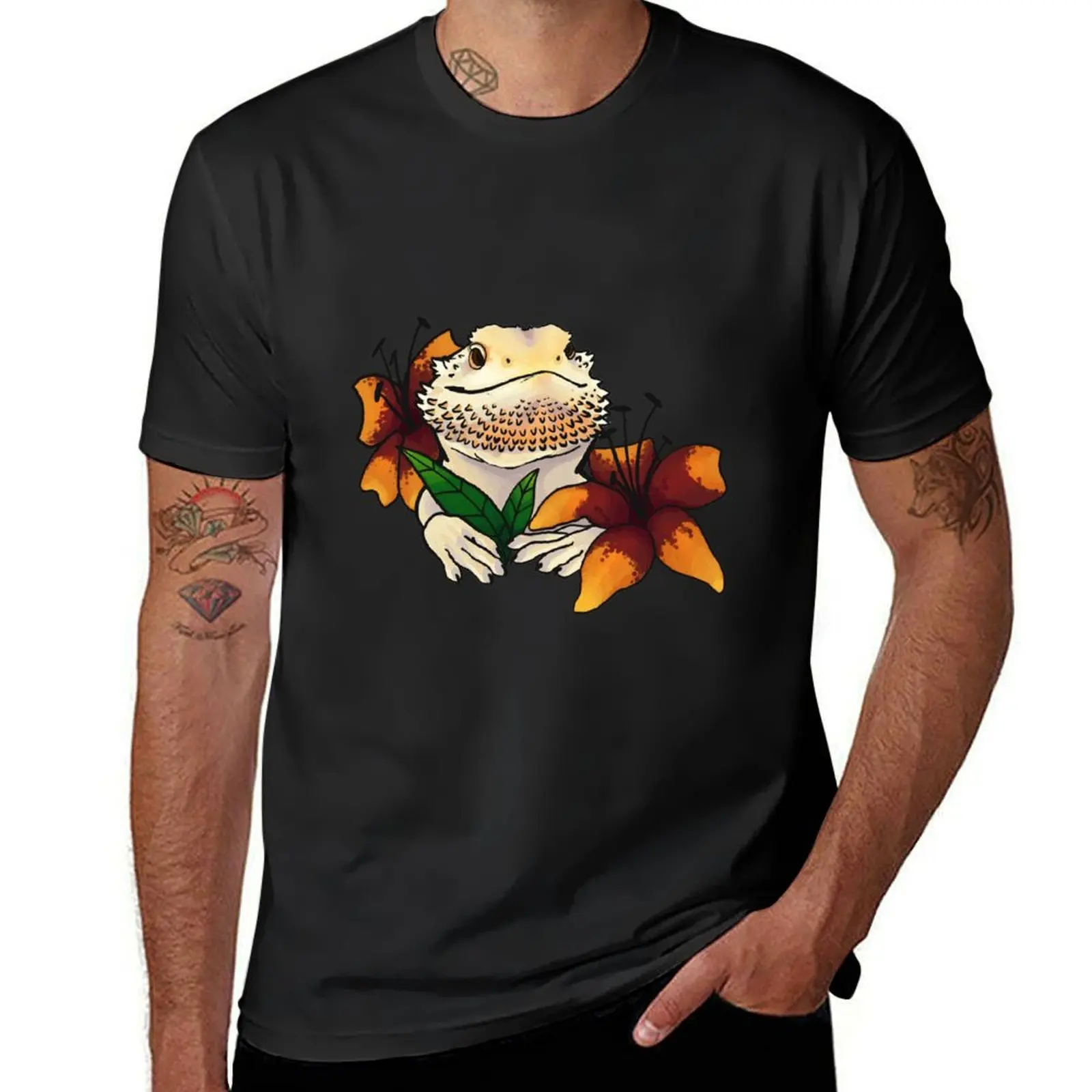 

Bearded Dragon 2 T-Shirt Blouse graphics mens t shirt graphic