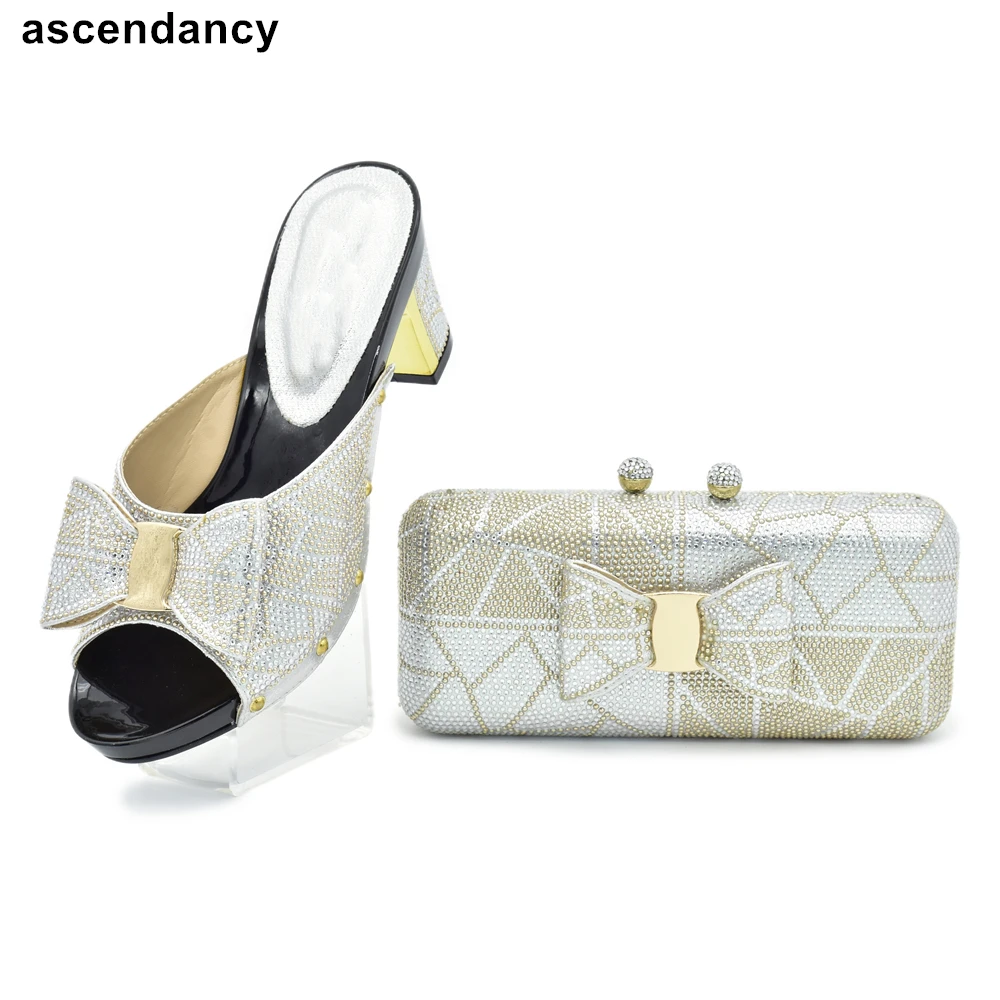 New Italian Shoes with Matching Bags Set EDL89 main image 0