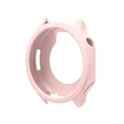 Silicone Sport Strap and Protective Case for Smartwatch - Wristband Accessory (Only Case Pink)