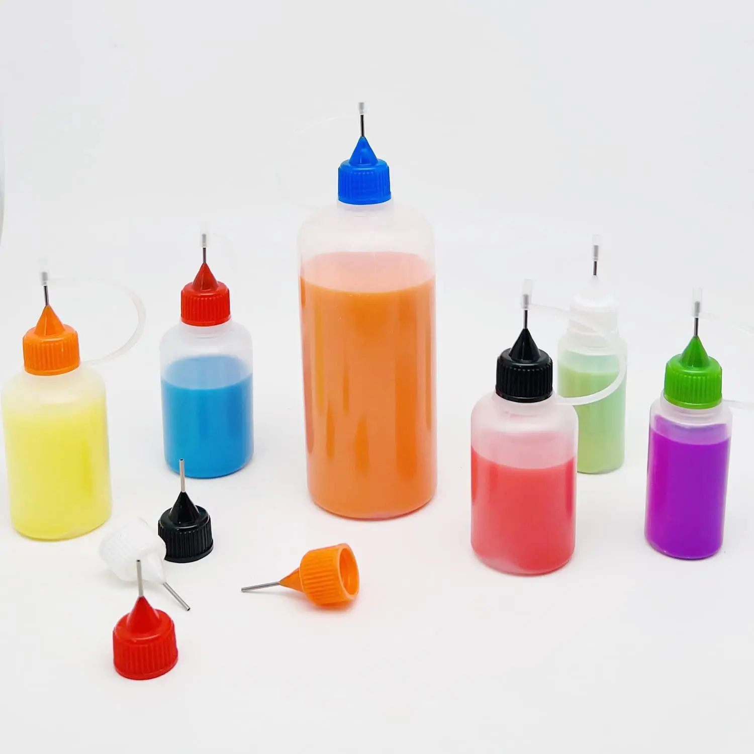 Needle Tip Glue Applicator Bottle funnel kit for Paper Quilling DIY Scrapbooking Paper Craft Tool glue applicator bottle
