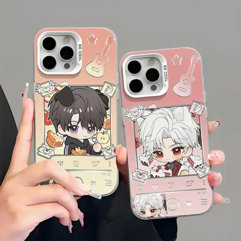 Love and Deep Space Themed Matte Phone Case