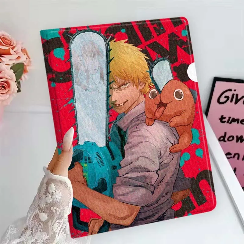Pochita Chainsaw Man Protective Tablet Case