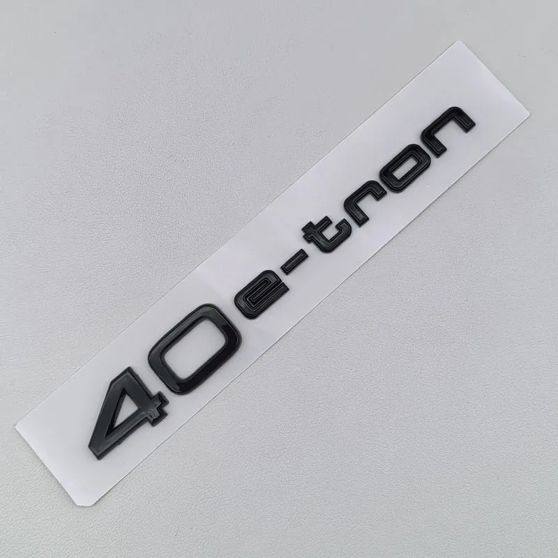 Sleek 3D ABS Logo E-tron GT Rear Trunk Emblem Badge