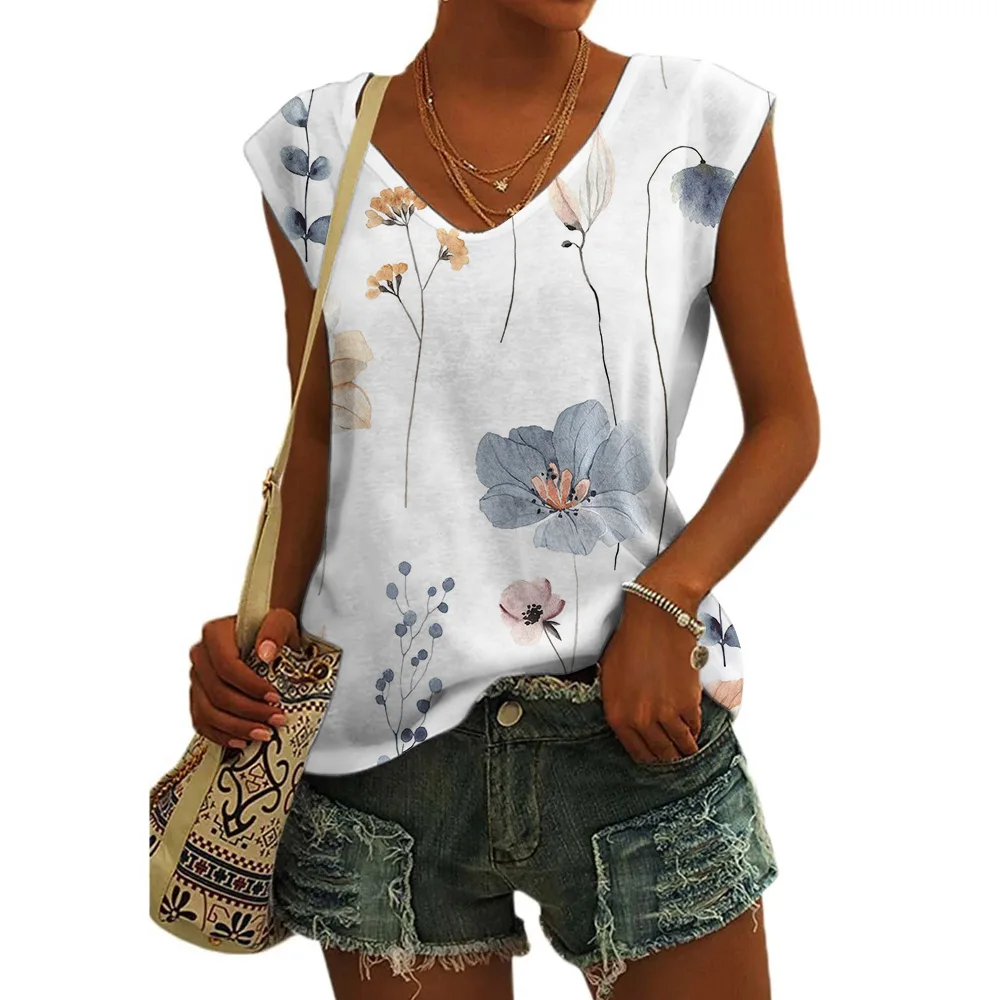 Floral Printed Tank Top 1