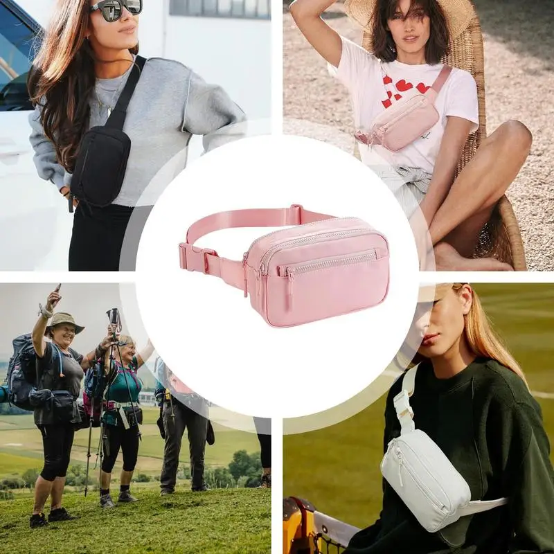 Cross Body Purse, Sling Bag Belt Bag Fanny Pack Shoulder Bag, Small Shoulder Pouch for Traveling Hiking Jogging Cycling 6
