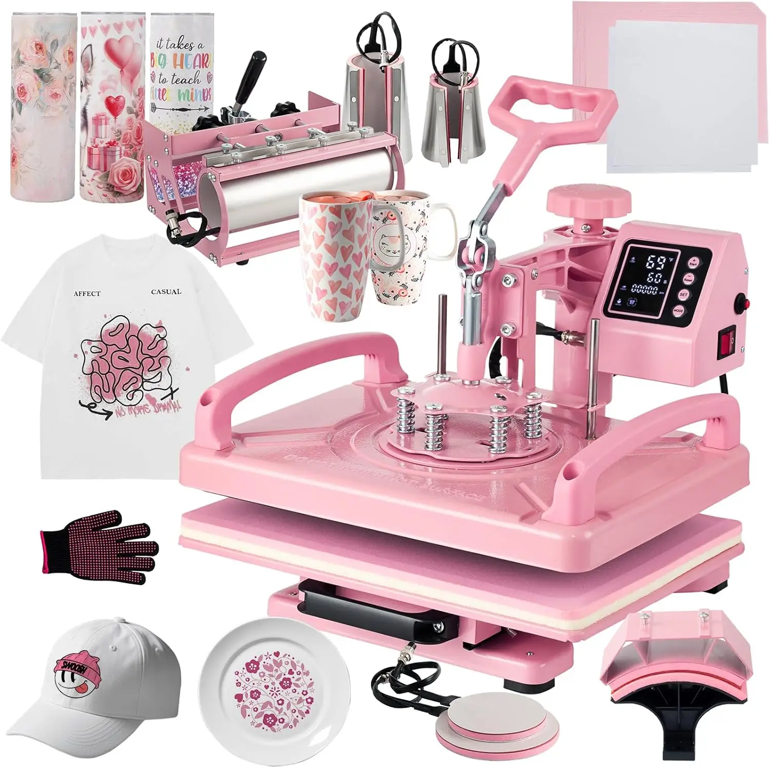Multifunctional Heat Press Sublimation Machine for Crafts