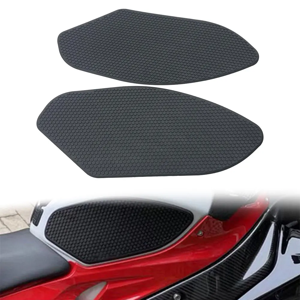 

Enhanced Control Anti Slip Sticker Side Gas Tank Pad for BMW S1000RR 09 18, S1000R 14 21, Grip Enhancement, Easy to Apply, Black