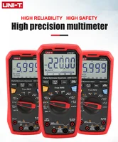 UNI-T UT61B UT61D UT61E Plus Smart Multimeter Digital Professional Multi Meter 22000 Counts AC DC Ammeter Voltmeter Multitester 2