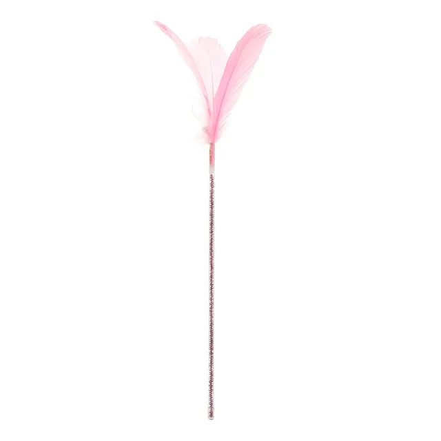 Pet Supplies Cat Toys Cat Teasing Sticks Self Play Bells Fairy Sticks Feathers  Self Fun  Bite Resistant  Long Pole  Cat Teasing 4