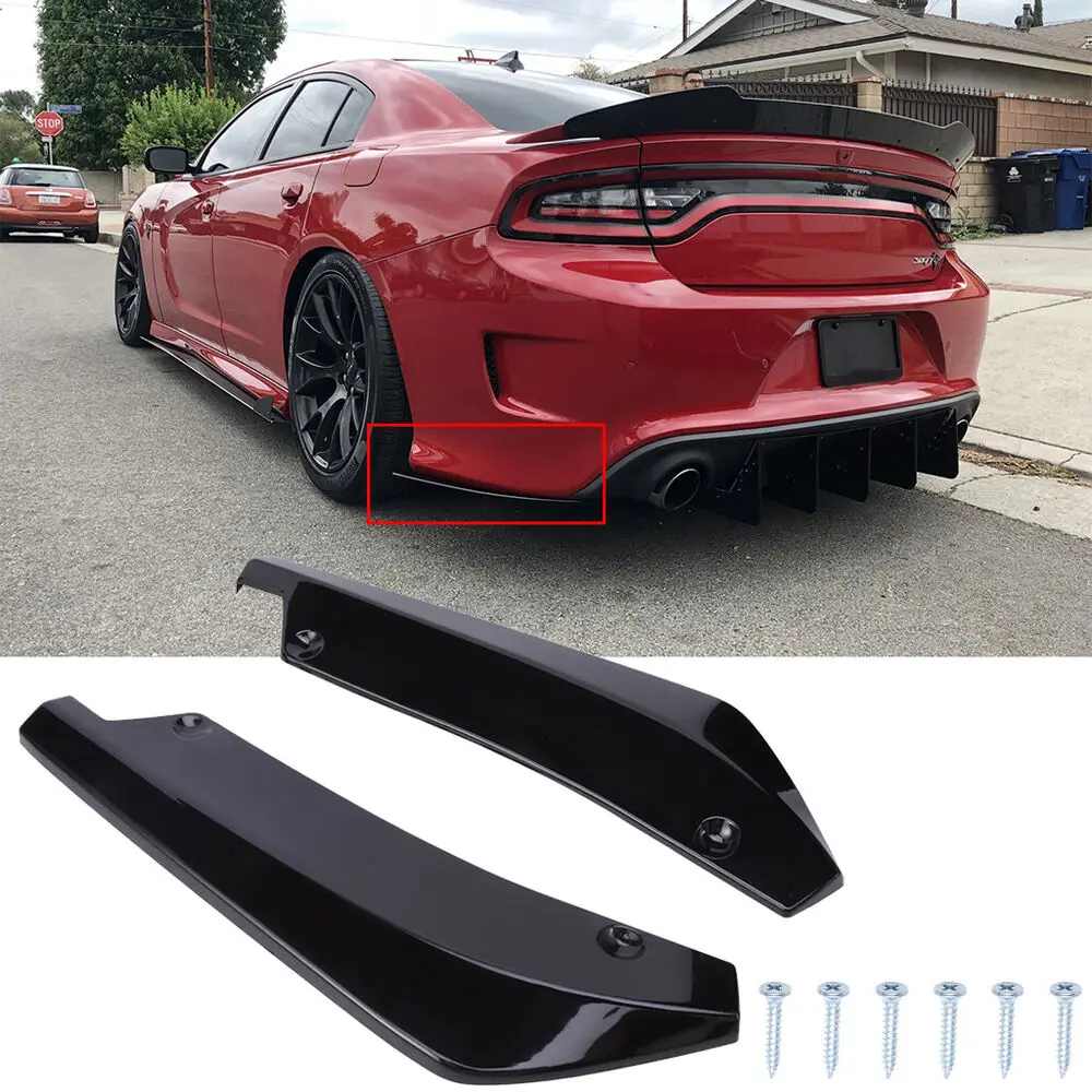 LAICY-For-Dodge-Charger-Challenger-2018-2021-Car-Rear-Bumper-Splitter ...