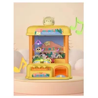 Clip Doll Claw Machine Kids Toys Coin Operated DIY Mini Doll Grabber Claw Arcade Crane Machine Portable Board Game Girls Gifts 1