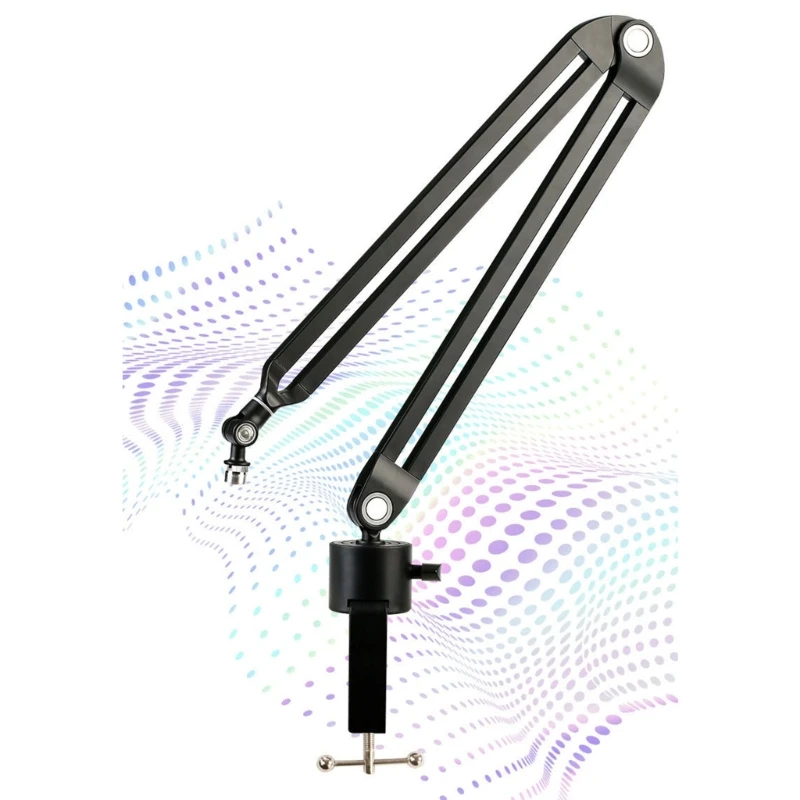 

XXUD Professional Boom Microphone Mic Stand Holder Adjustable with Clips New