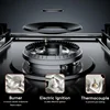 Empava 30 in. Built Cooktop in Stainless Steel with 5 Gas Stove Including A 18000 BTU Power Burner, 30IN, Silver 5