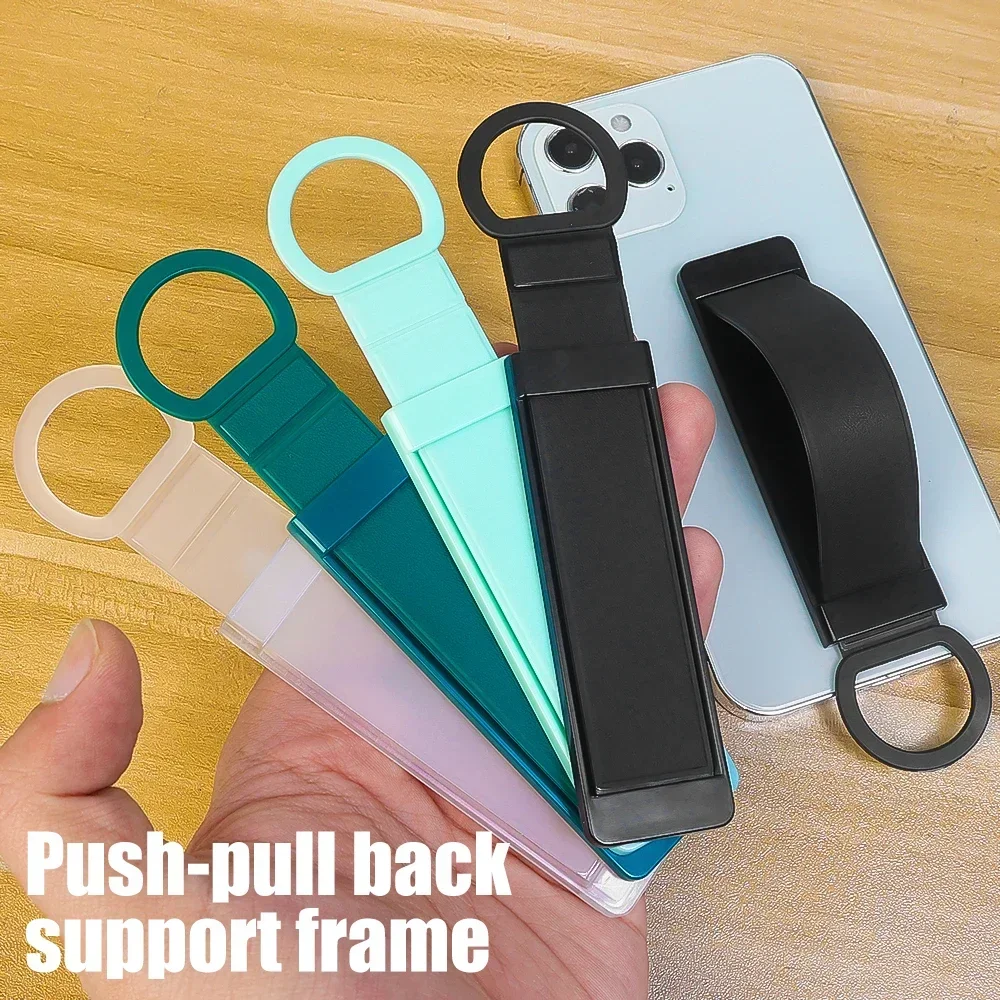 Universal Mobile Phone Finger Handle Strap Elastic Tape Holder