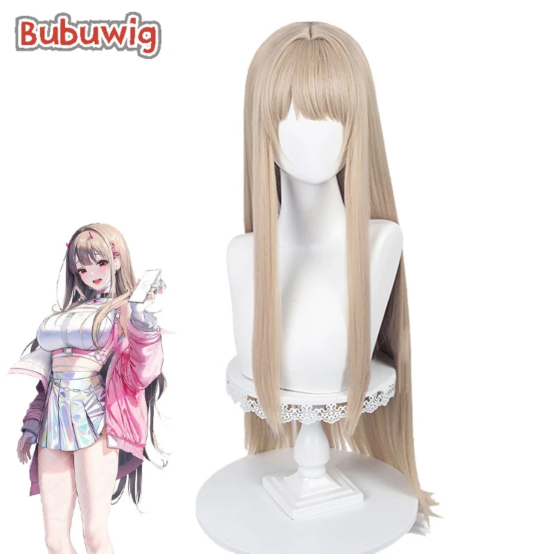 

Bubuwig Synthetic Hair Viper Cosplay Wigs Nikke The Goddess Of Victory Viper 90cm Women Long Straight Blonde Wigs Heat Resistant