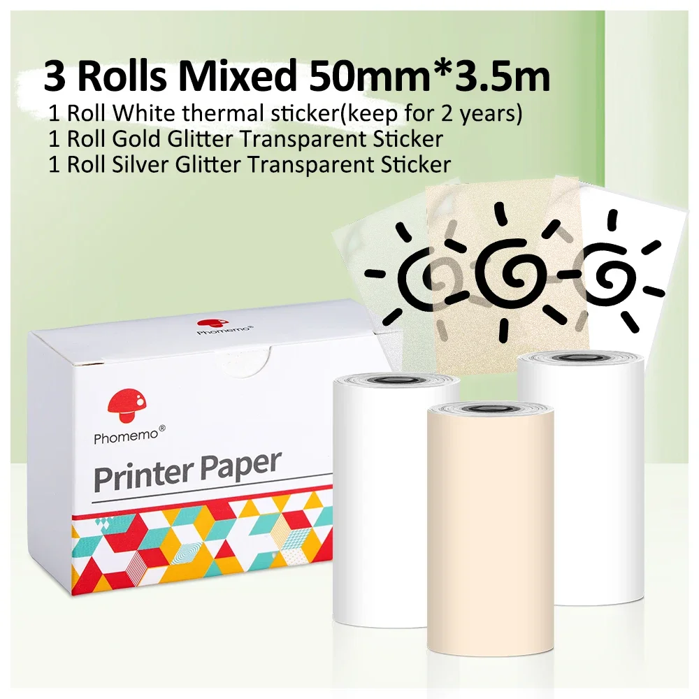 Phomemo M02Pro Compact Wireless Thermal Printer with High-Resolution Inkless Printing for Effortless Labeling