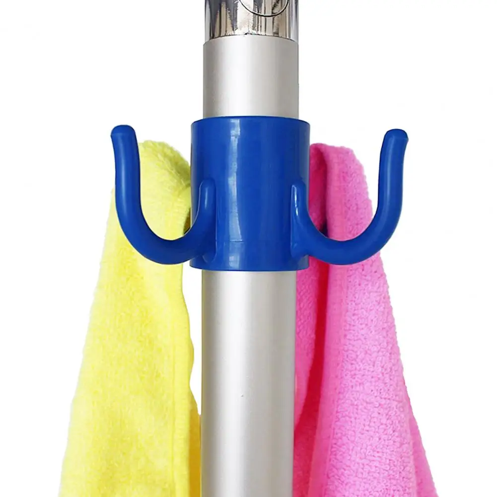 Parasol Hook Stable Portable Hard Wear-resistant Versatile Space-saving Multicolor Four Feet Beach Umbrella Hook Outdoor Supply