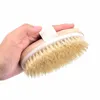 Hot Dry Skin Body Natural Bristle Massage Brush Soft SPA Brush Bath Bathing Massage Brush 1