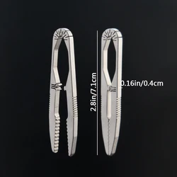 Compact Titanium Alloy Tweezers - Portable EDC Pocket Tool (A1)