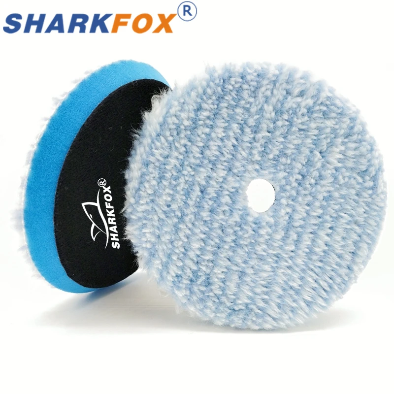 5/6" Microfiber Cutting Wax Removal Pad Microfiber Polishing Pad Detailing Wax Applicator for Waxing/Polishing
