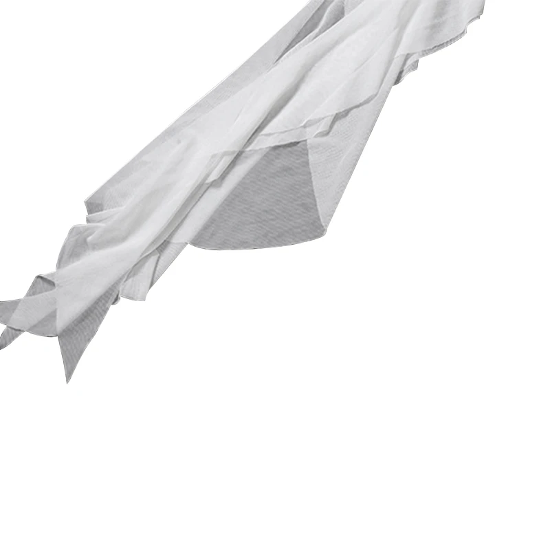 y2k Strapless Top Women Summer Solid Color Off Shoulder Sleeveless Asymmetrical Ruffle Hem Bandeau Vest Streetwear