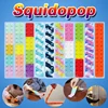 Suction Cup Square Pat Pat Silicone Sheet Squidopop Fidget Toy Children Stress Relief Squeeze Toy Antistress Soft Squishy toy 1